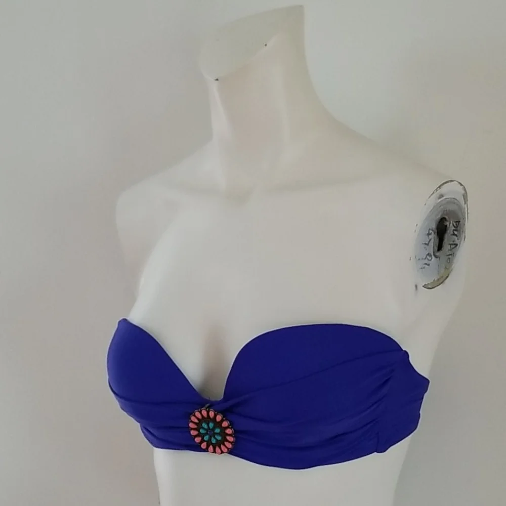 Xhilaration Royal Blue bikini top